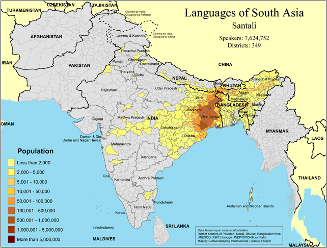 Languages of South Asia - Santali
