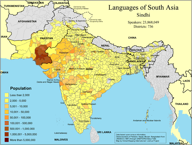 Languages of South Asia - Sindhi