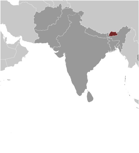 Bhutan (World Factbook website) - Click Image to Close