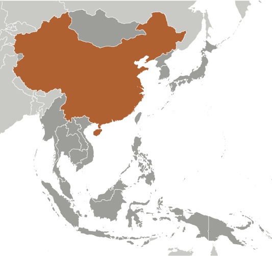 China (World Factbook website) - Click Image to Close