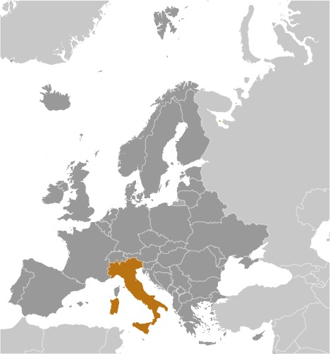 Italy (World Factbook website) - Click Image to Close