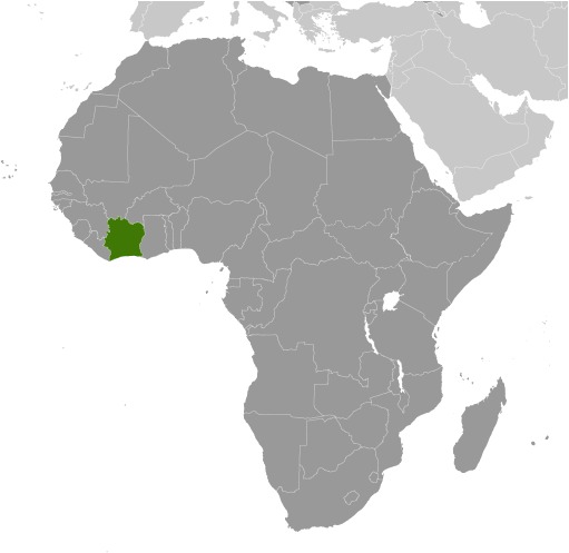 Cote d’Ivoire (World Factbook website) - Click Image to Close