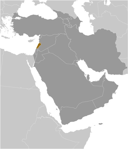 Lebanon (World Factbook website) - Click Image to Close