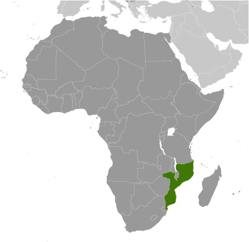 Mozambique (World Factbook website) - Click Image to Close