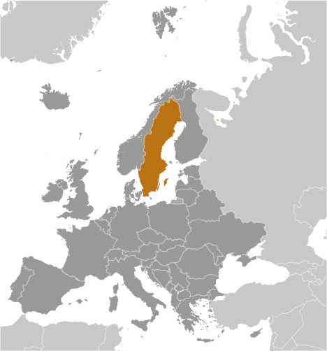 Sweden (World Factbook website) - Click Image to Close