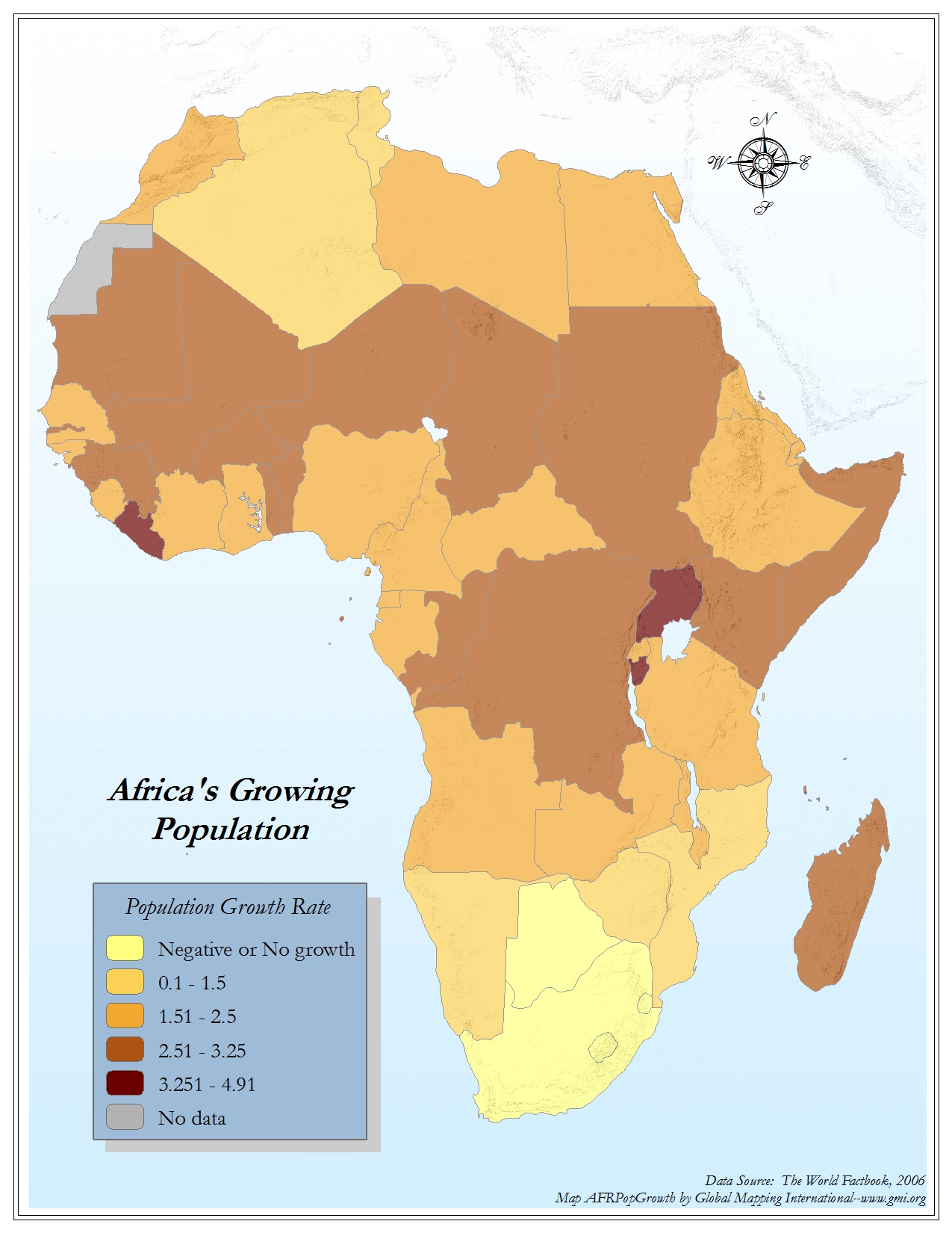 Africa's Growing Population - Click Image to Close