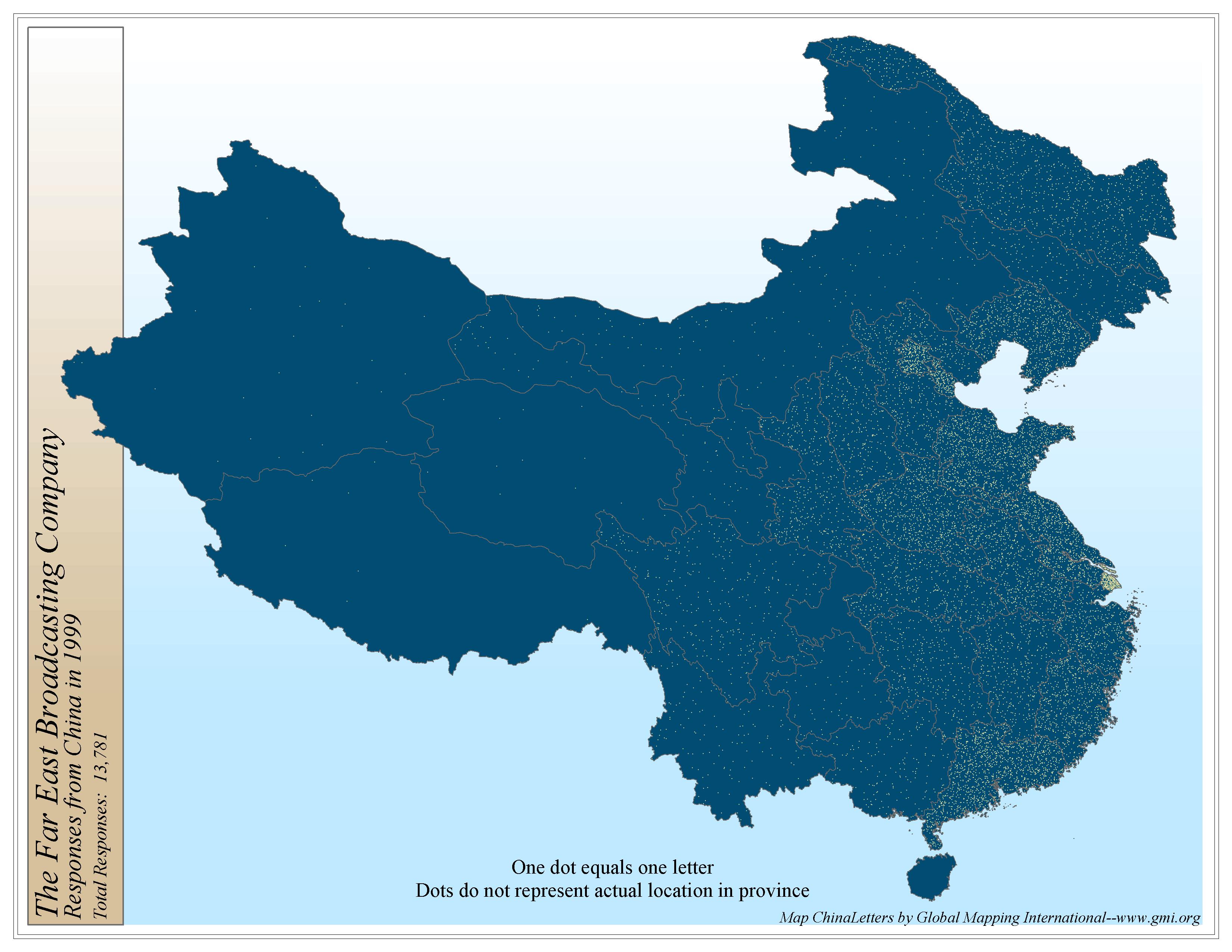 The Far East Broadcasting Company, Responses from China in 1999 - Click Image to Close