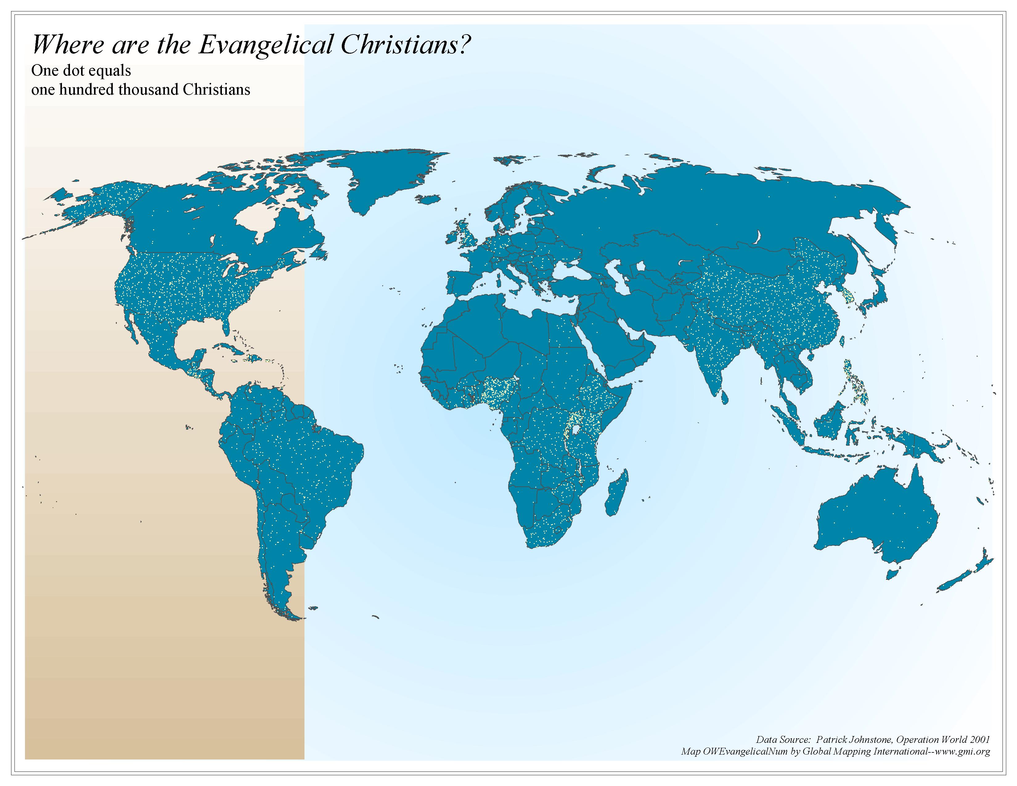 Where are the Evangelical Christians?