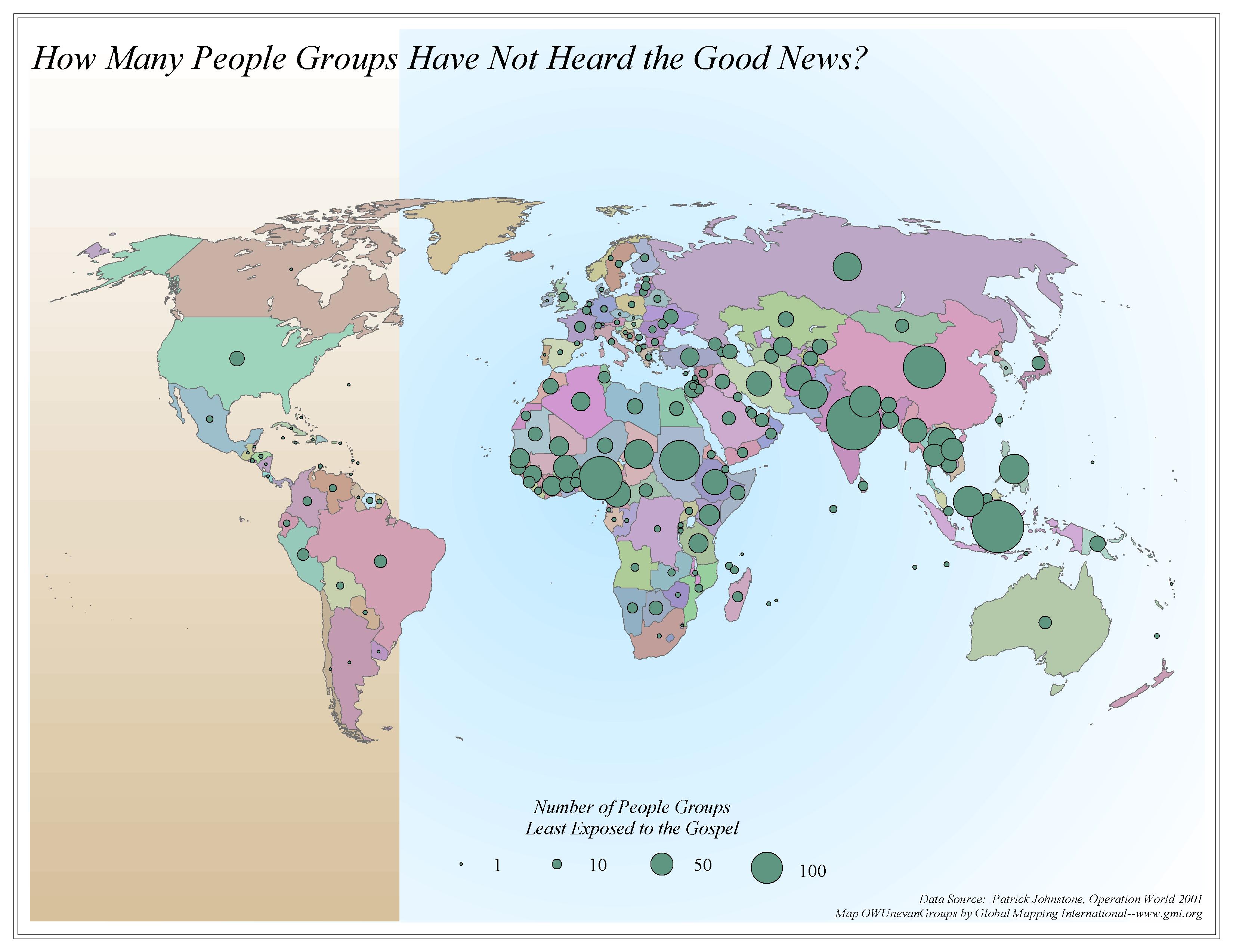 How Many People Groups Have Not Heard the Good News? - Click Image to Close