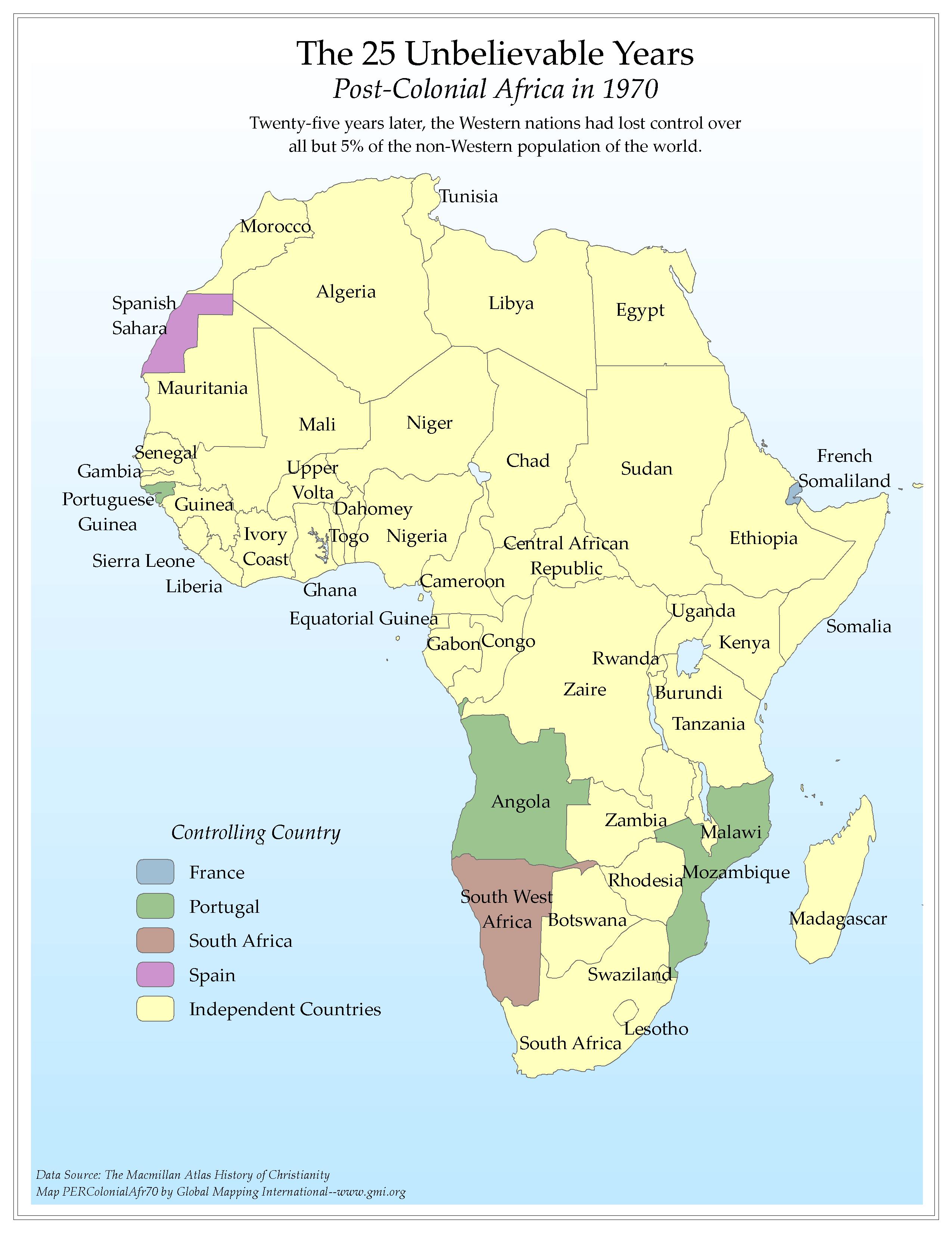 The 25 Unbelievable Years: Post-Colonial Africa in 1970