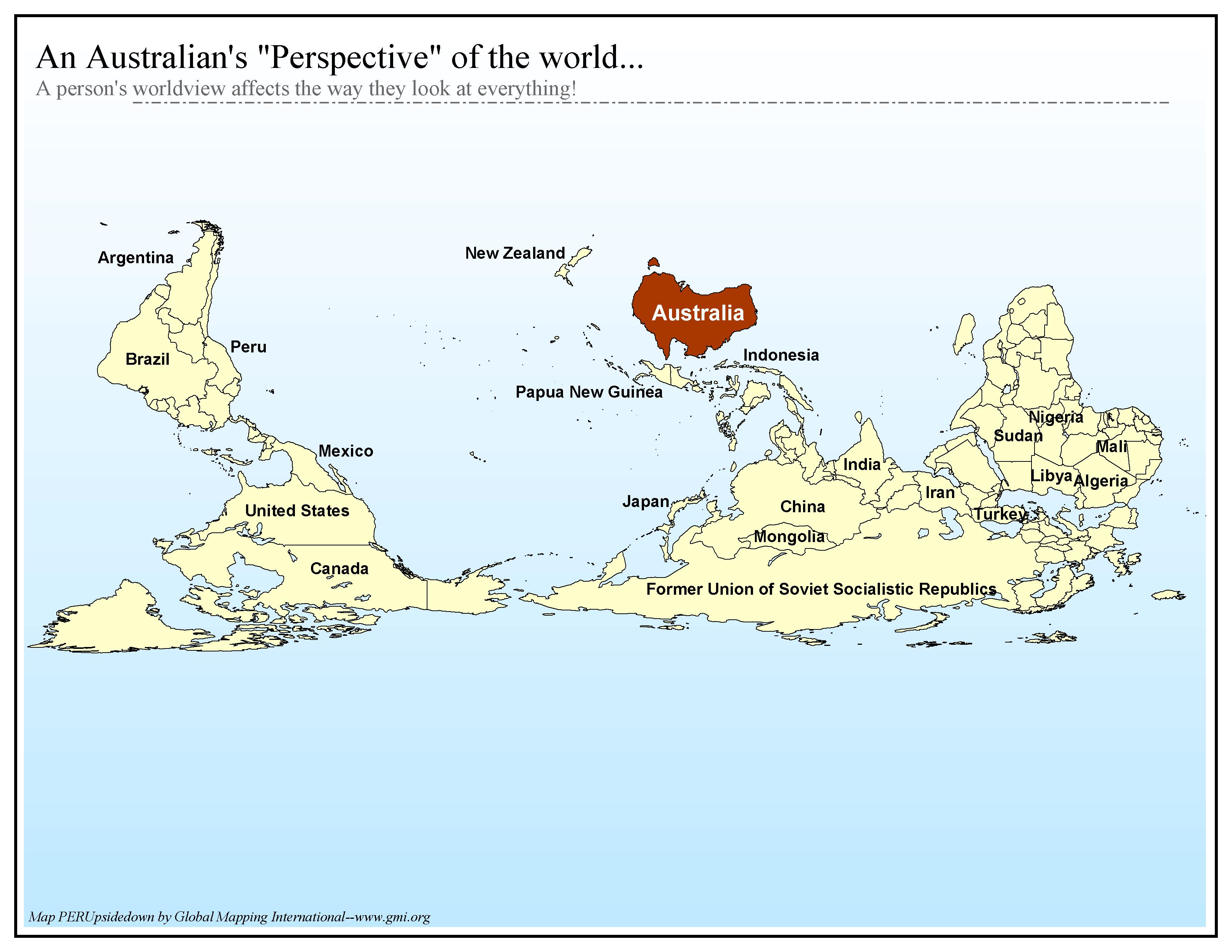 An Australian's "Perspective" of the world...