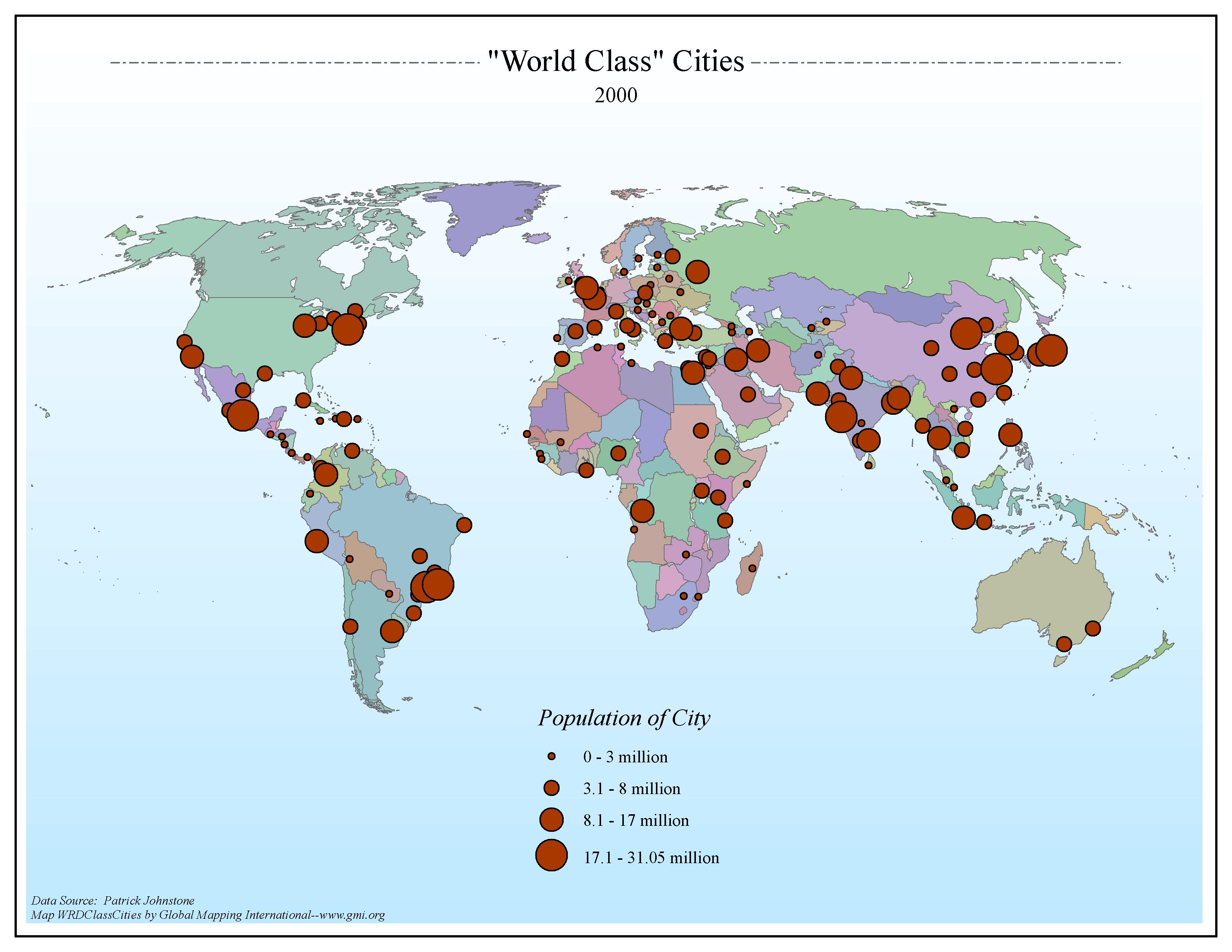 "World Class" Cities 2000
