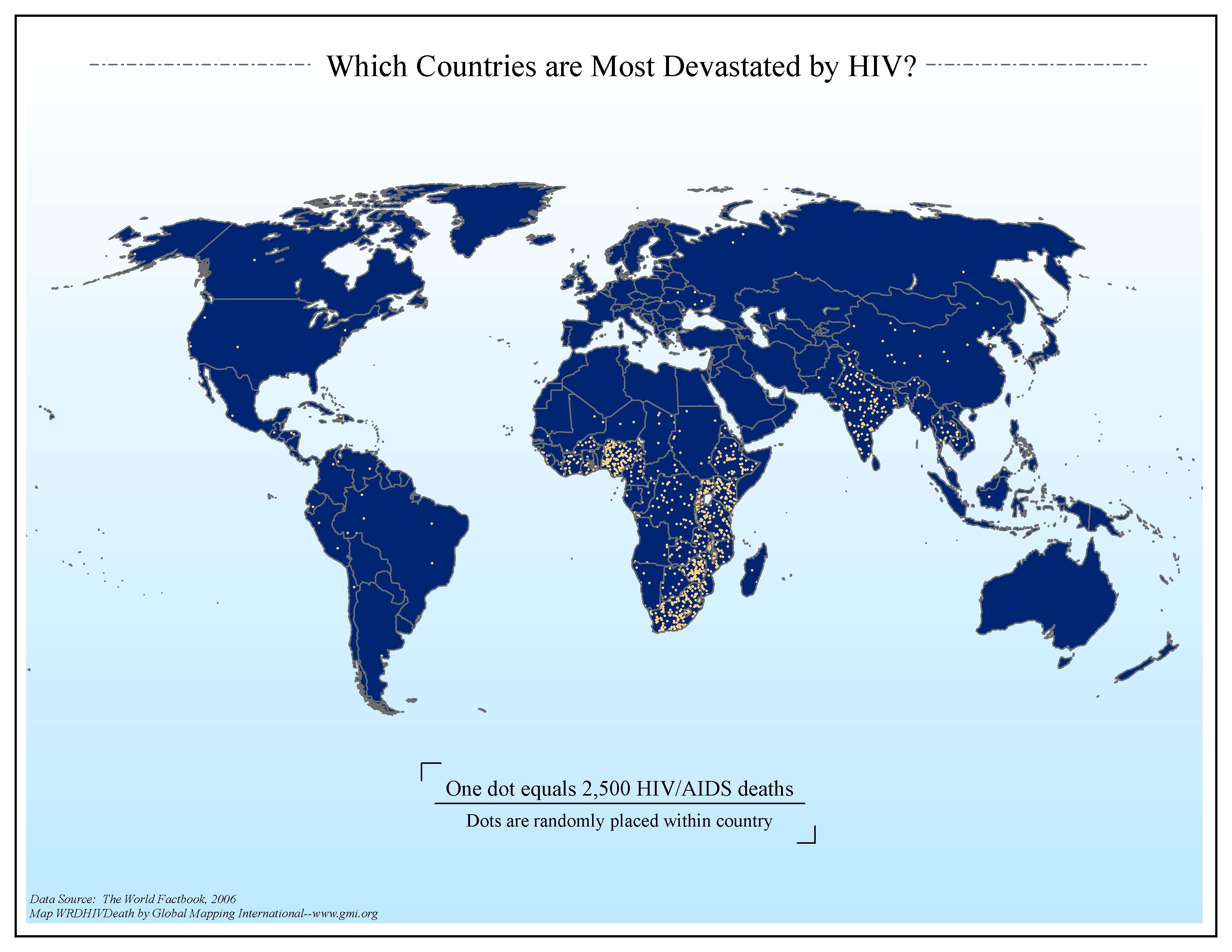 Which Countries are Most Devastated by HIV?