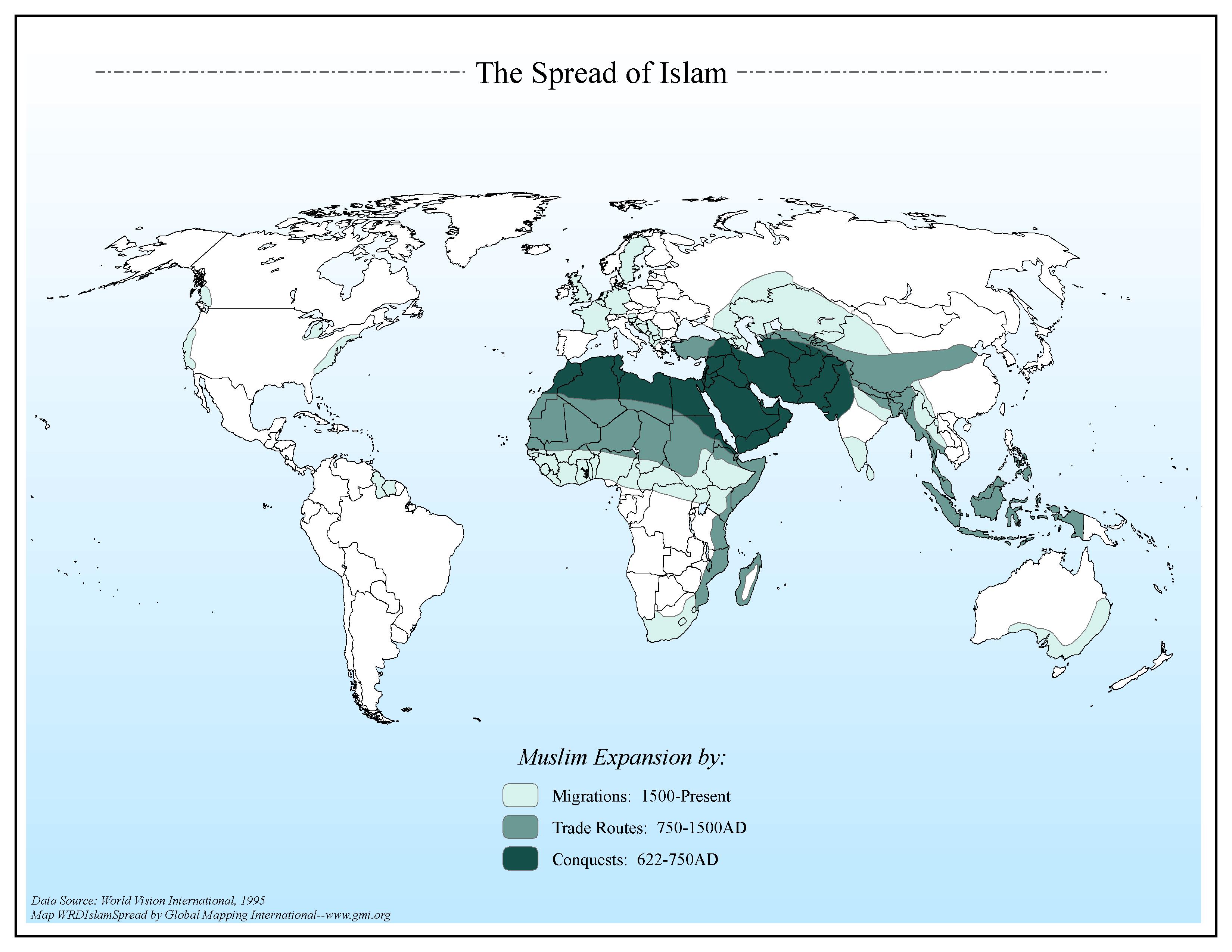 The Spread of Islam - Click Image to Close