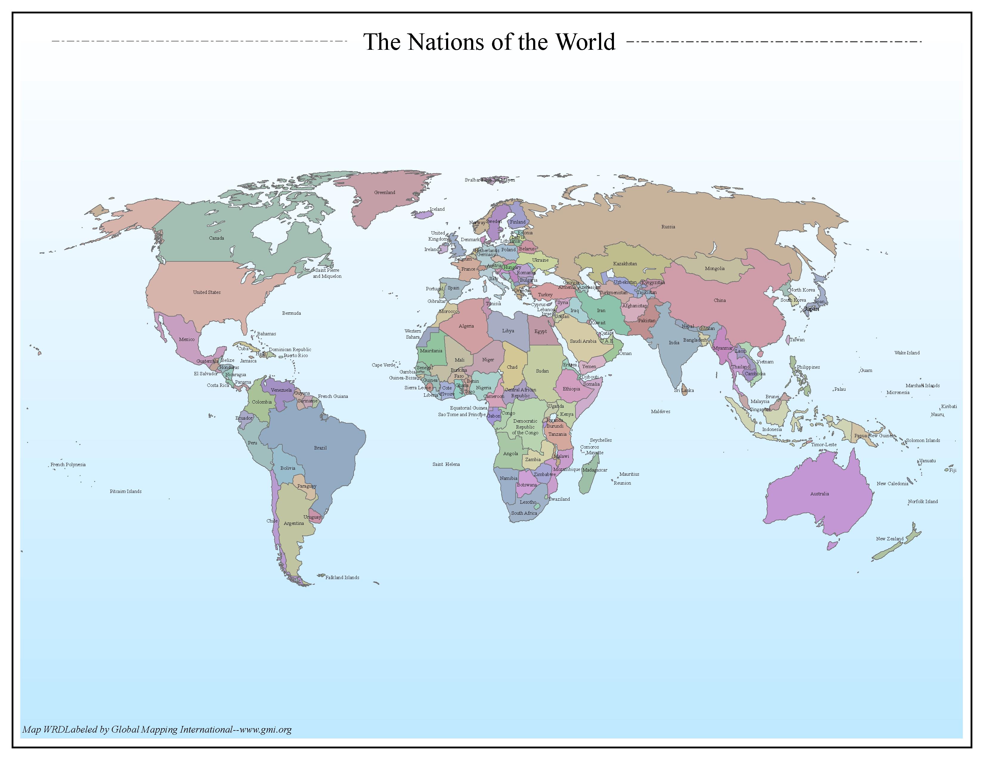 The Nations of the World - Click Image to Close