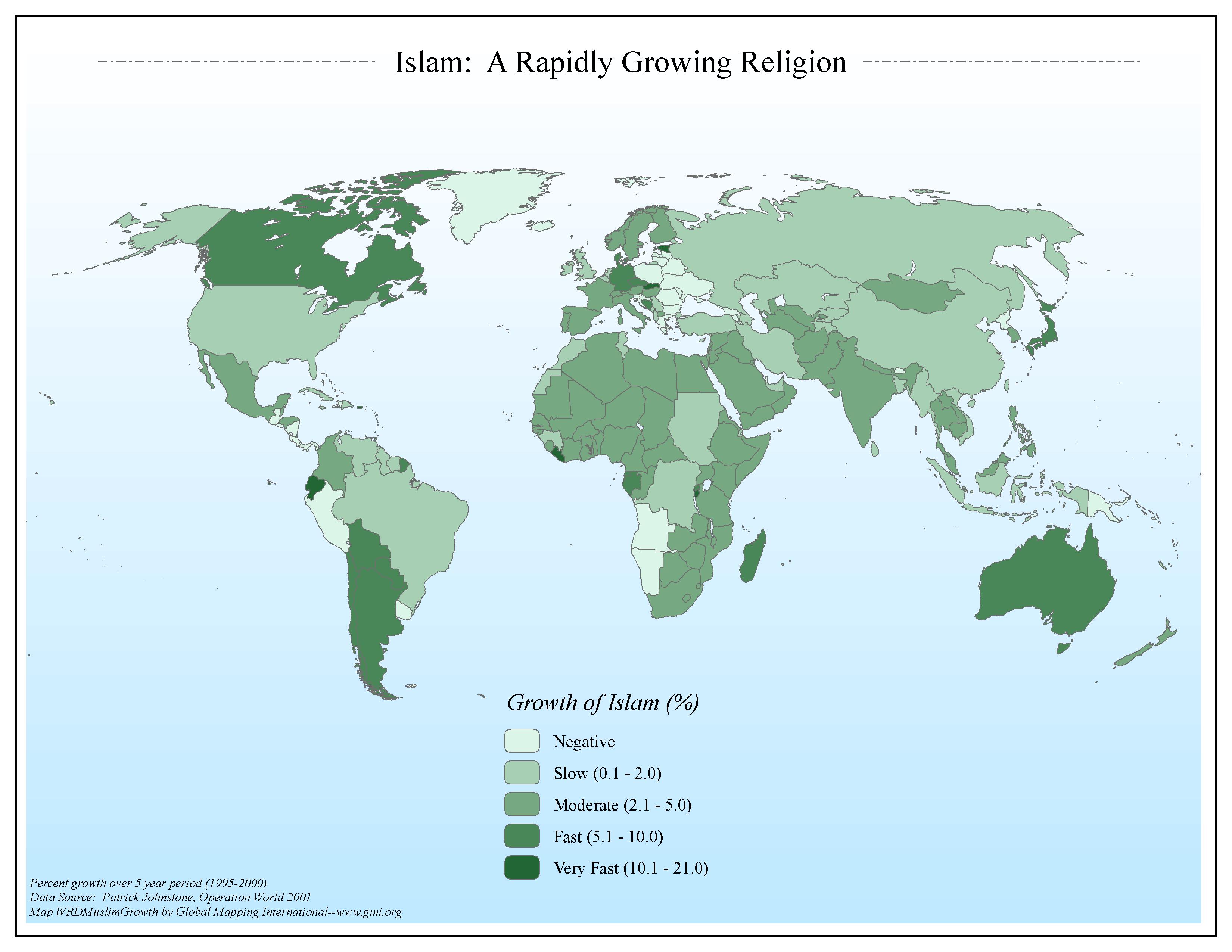 Islam: A Rapidly Growing Religion