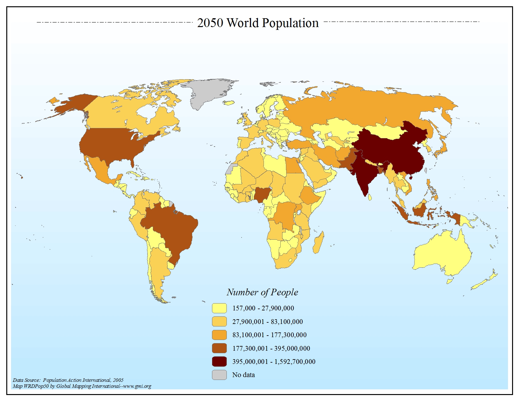 2050 World Population - Click Image to Close