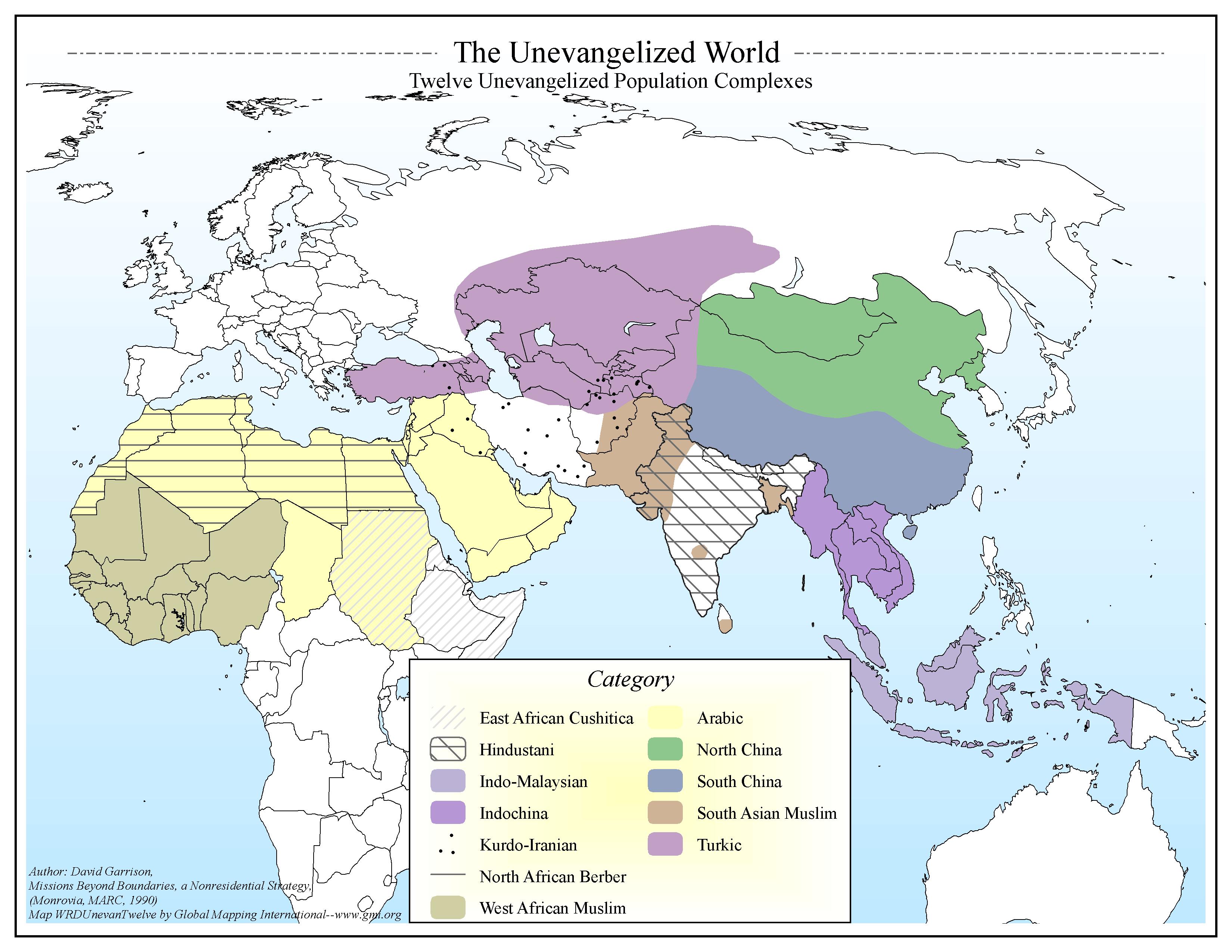 The Unevangelized World - Click Image to Close