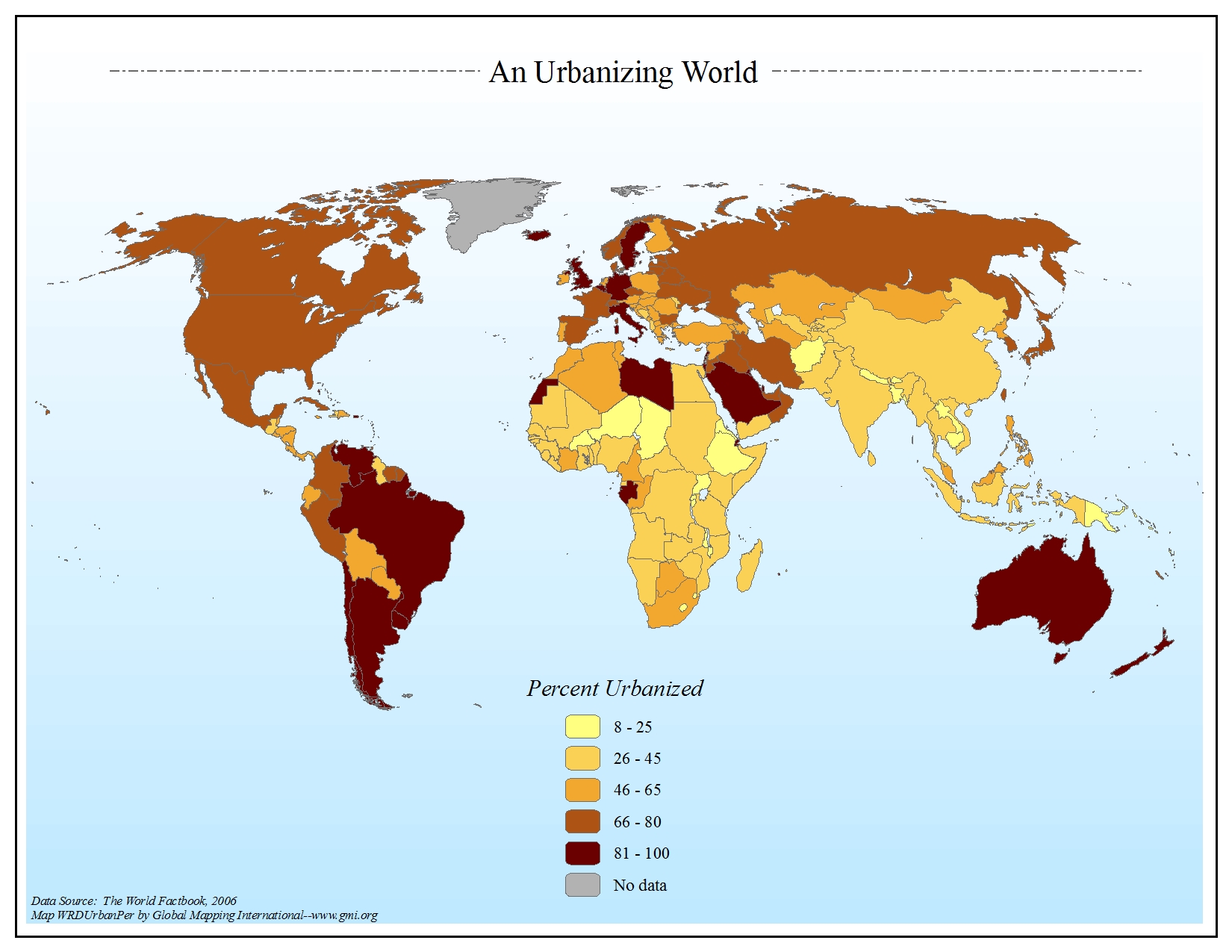 An Urbanizing World