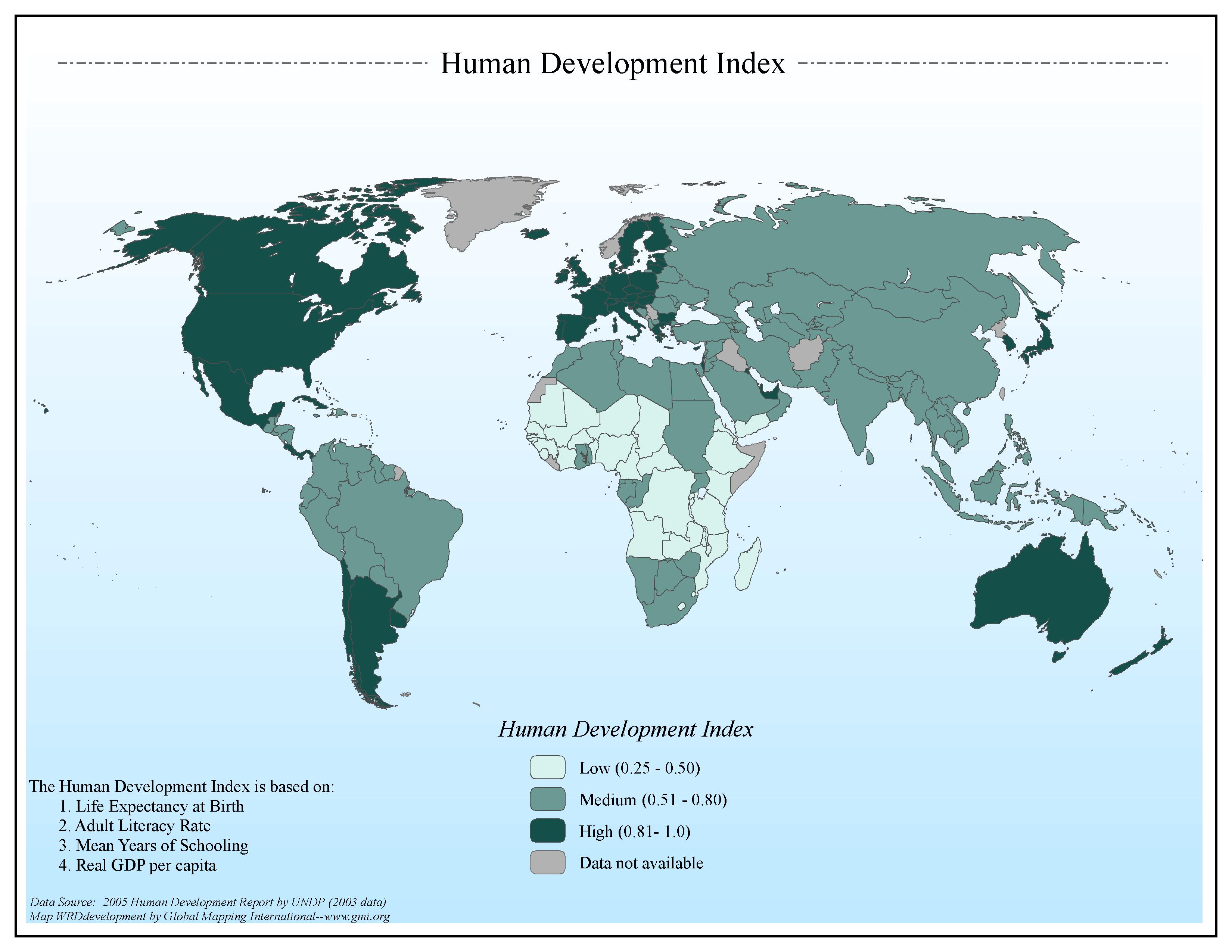 Human Development Index - Click Image to Close