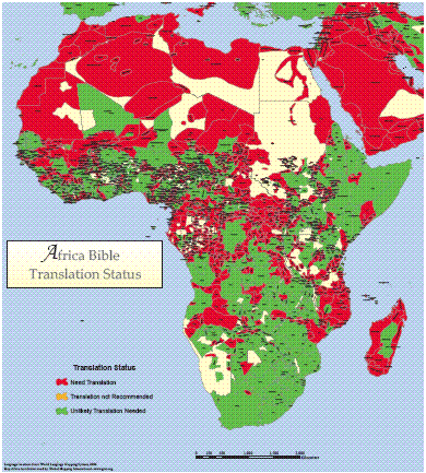 Africa Bible Translation Status