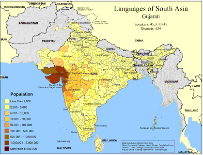 Languages of South Asia- Gujarati