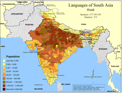 Languages of South Asia- Hindi