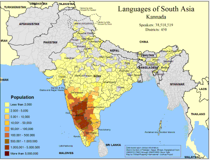 Languages of South Asia- Kannada - Click Image to Close