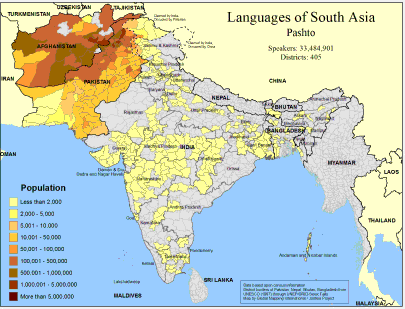 Languages of South Asia- Pashto