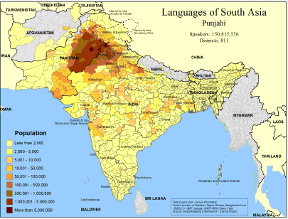 Languages of South Asia- Punjabi