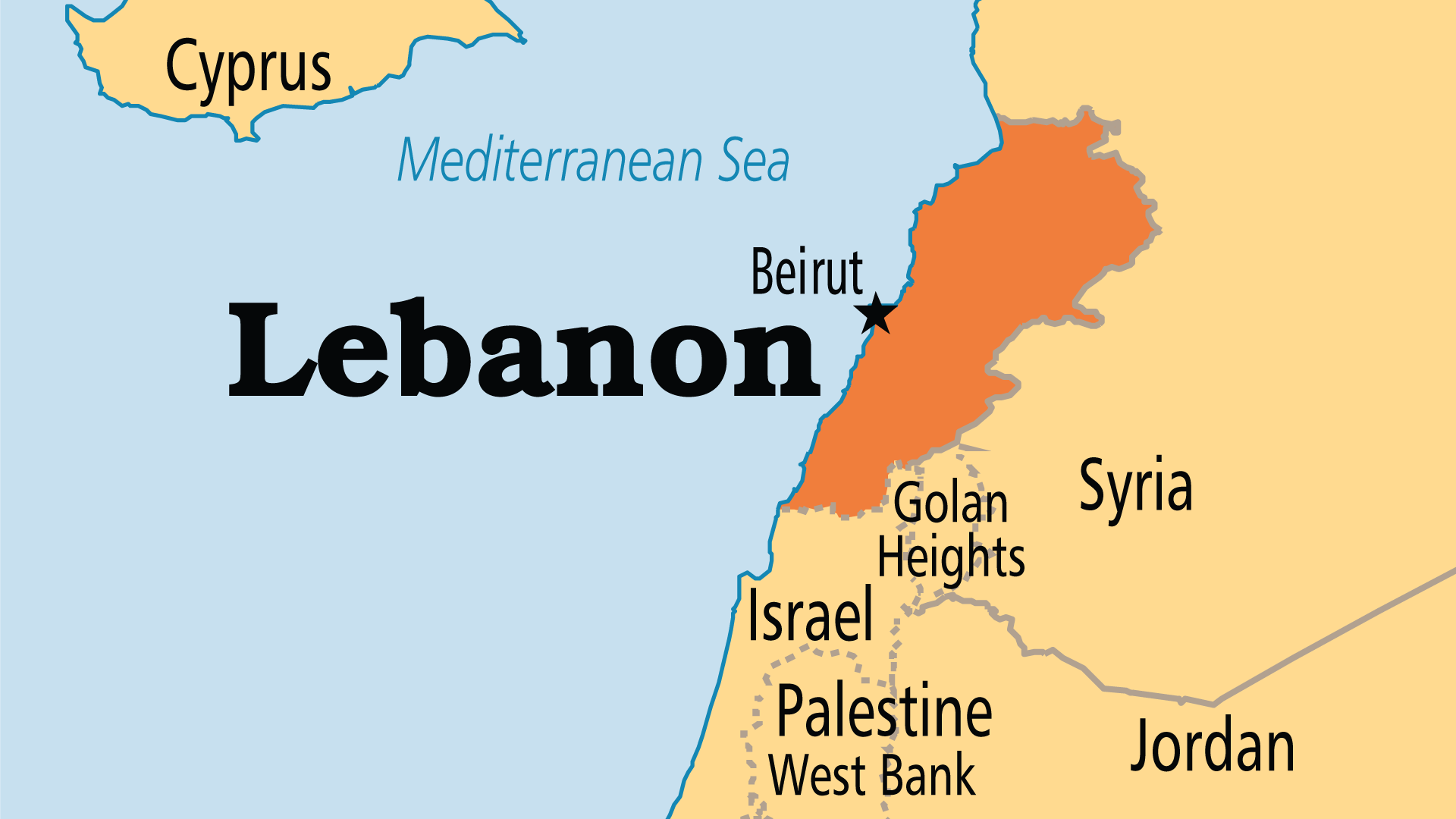 Lebanon (Operation World) - Click Image to Close