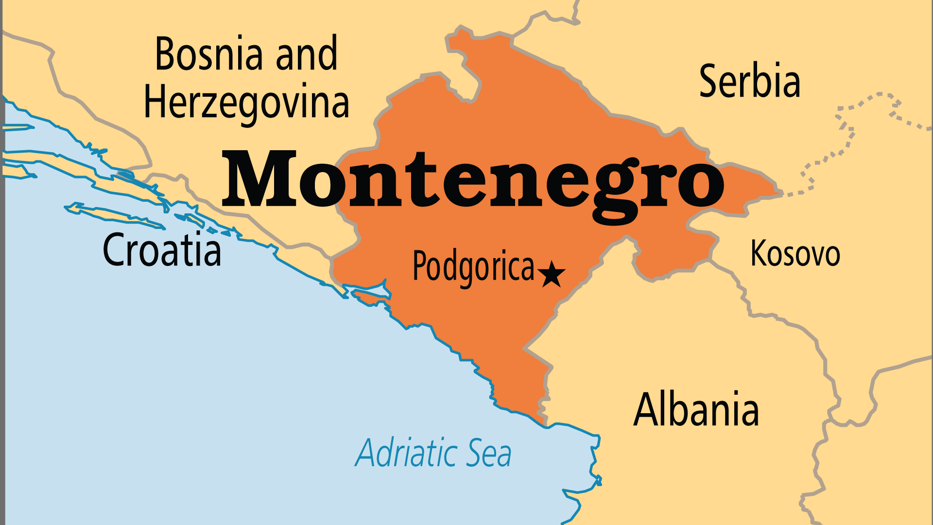 Montenegro (Operation World) - Click Image to Close