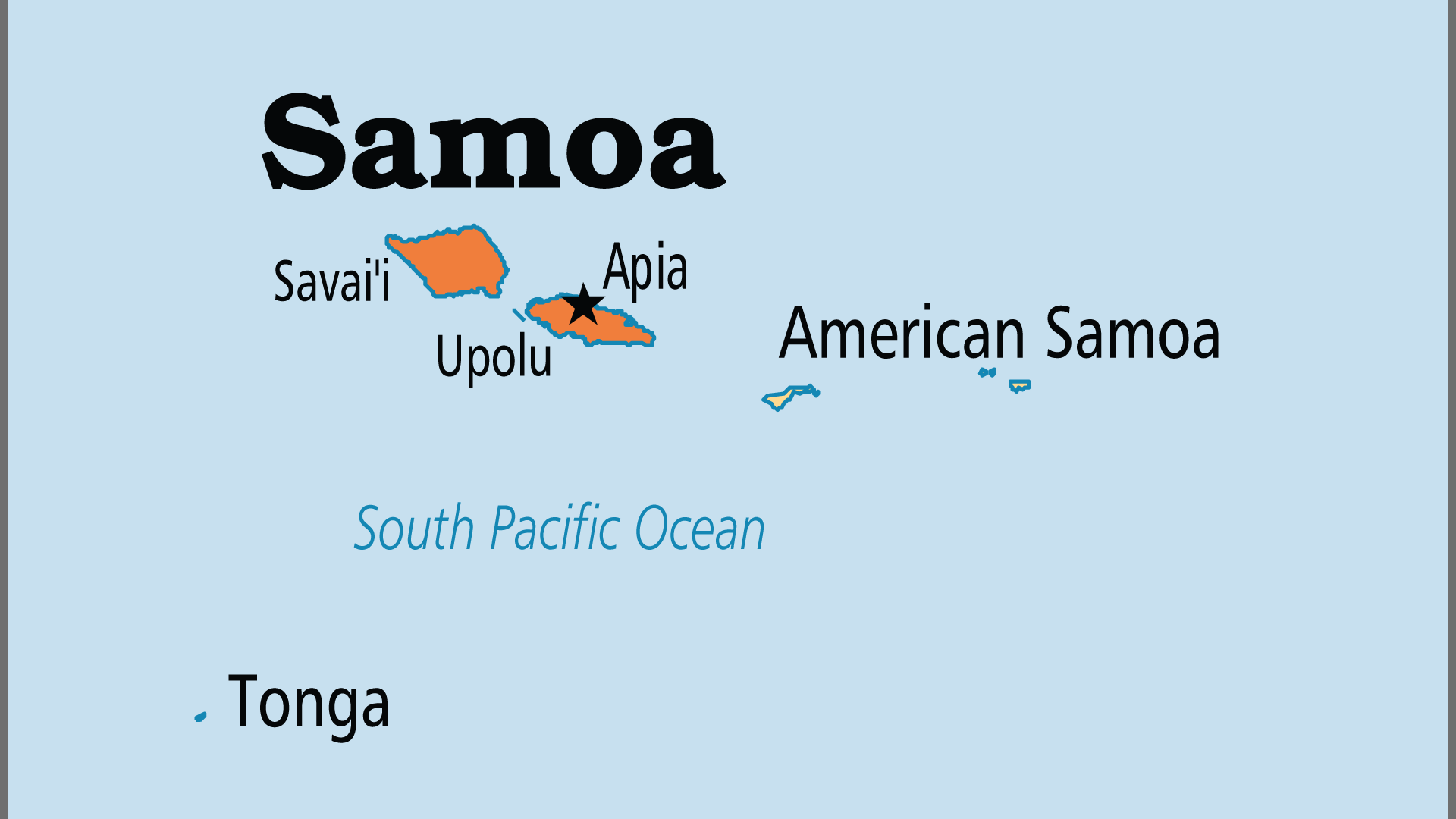 Samoa (Operation World) - Click Image to Close