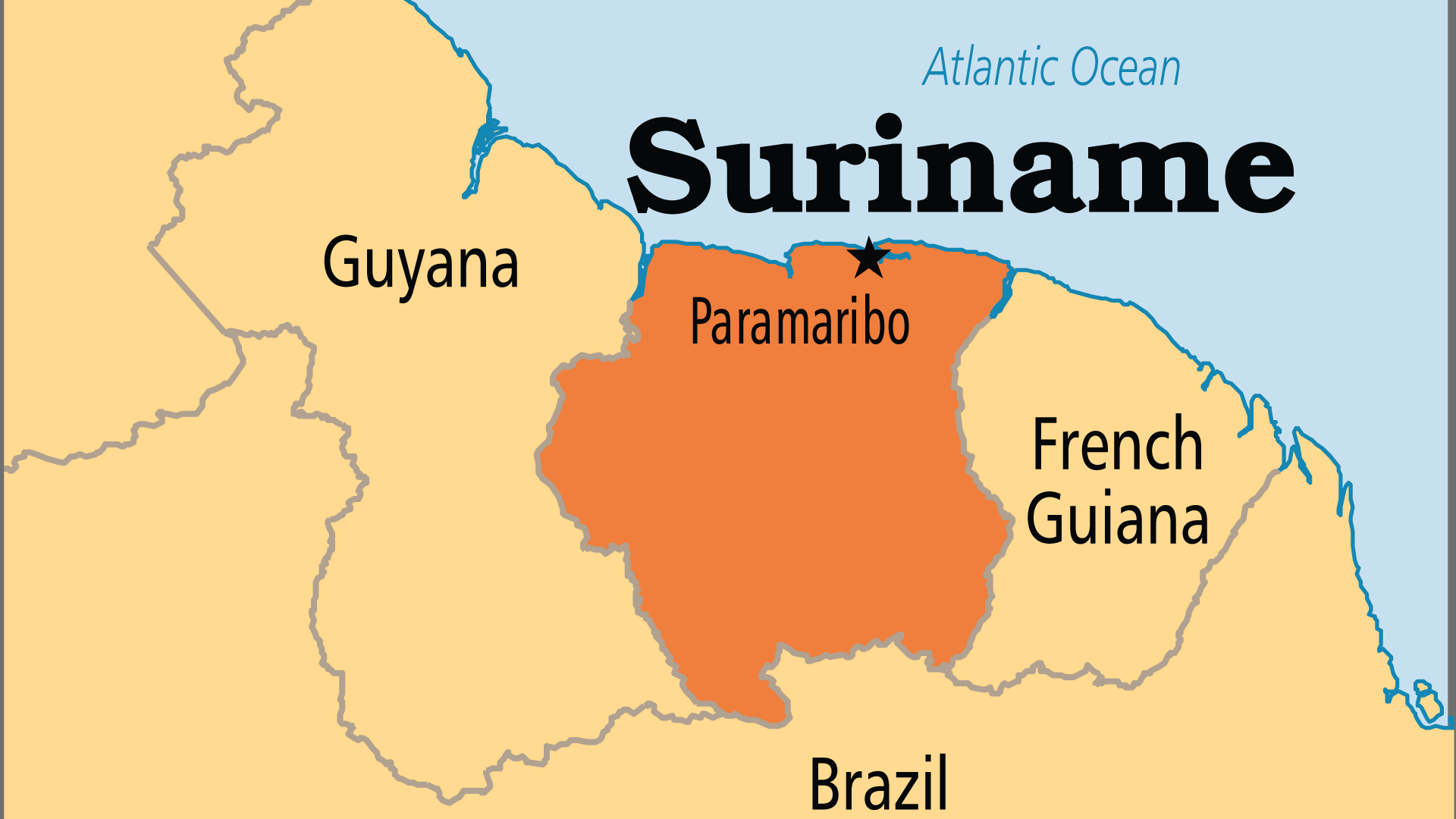 Suriname (Operation World) - Click Image to Close