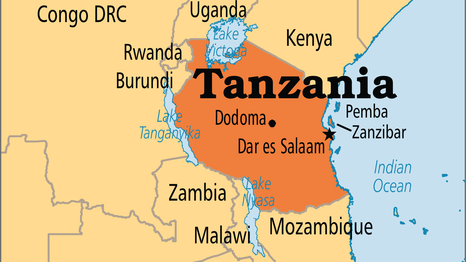 Tanzania (Operation World) - Click Image to Close