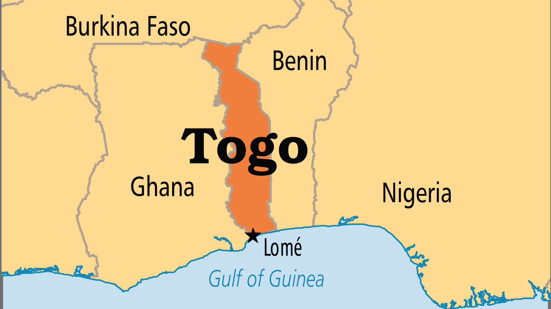 Togo (Operation World) - Click Image to Close