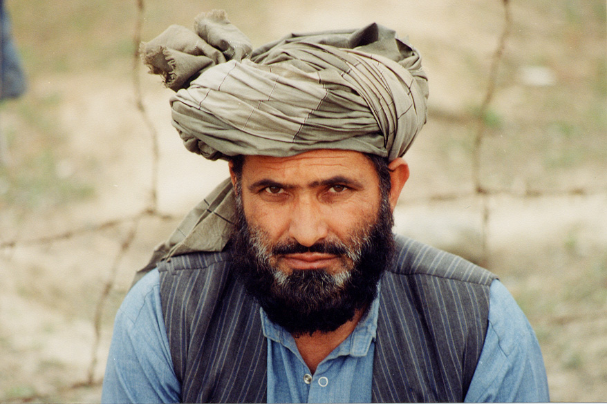 Man With Beard / Afghanistan / Pushtun - Click Image to Close