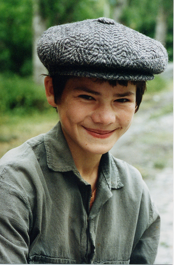 Boy Grinning / Azerbaijan / Azeri - Click Image to Close