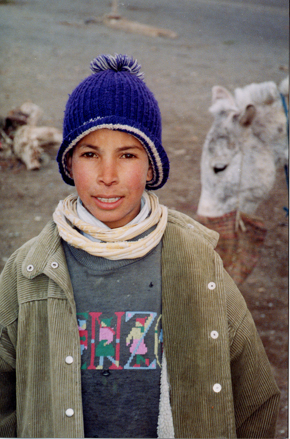 Boy In Field / Morocco / Berber