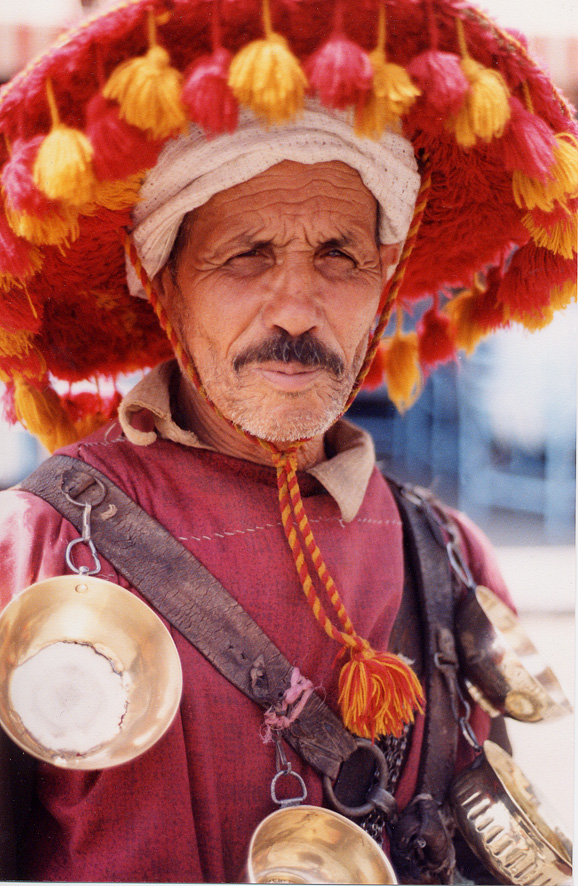 Man Selling Water / Morocco / Moroccan - Click Image to Close