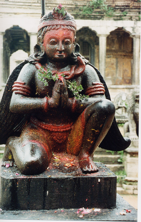 Hindu Temple, Katmandu / Nepal - Click Image to Close