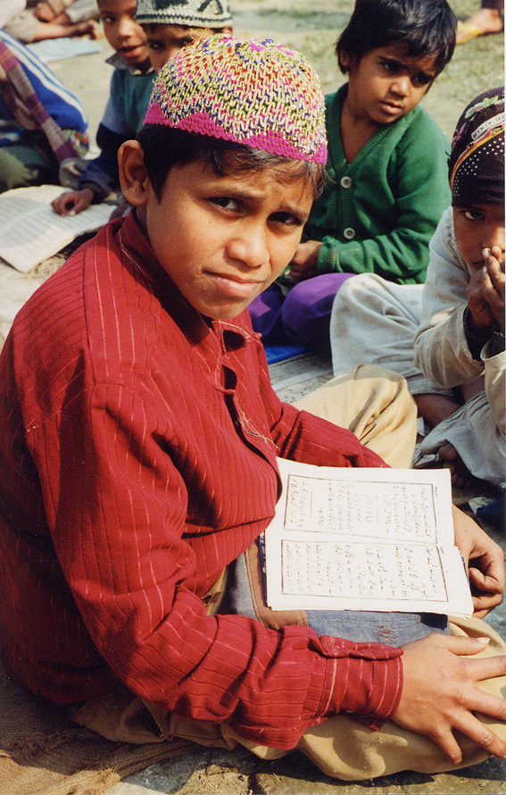 A Boy Reading, Southern Region / Nepal - Click Image to Close