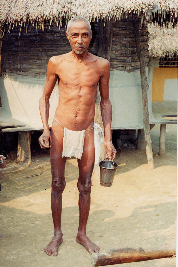 Old Man Barely Dressed / Nepal / Taru