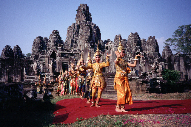 Dancers / Cambodia - Click Image to Close