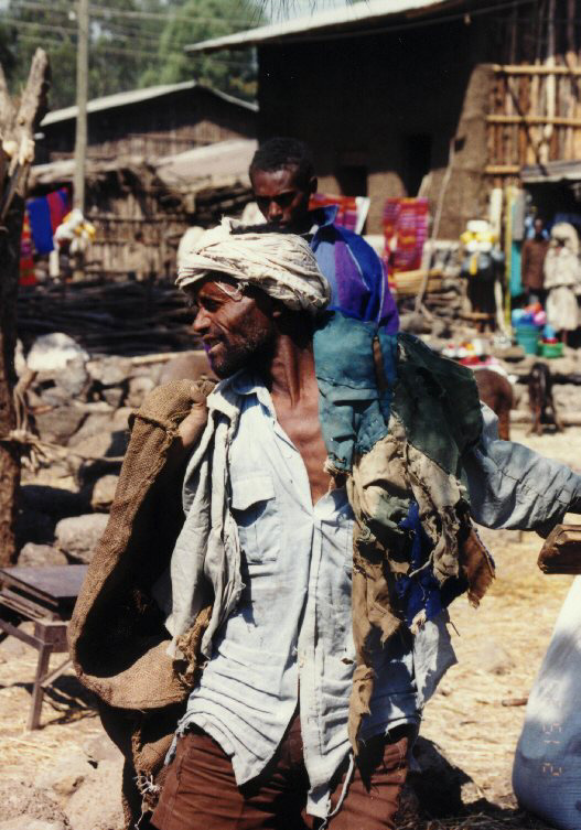 Man In Market / Ethiopia - Click Image to Close