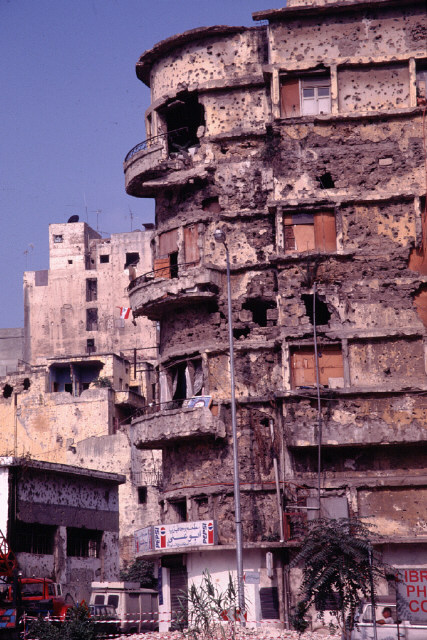 Building Destroyed By War / Lebanon - Click Image to Close