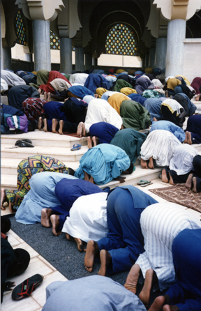 Inside Of A Mosque / Africa - Click Image to Close