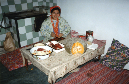 Cooking In A Rural Area / Uzbekistan