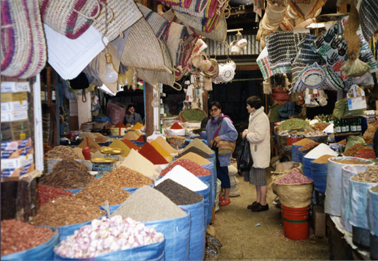 (image for) Spices In A Market / Africa