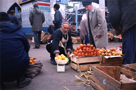 Open-Air Market / Uzbekistan - Click Image to Close